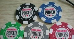 Silk printed Poker Chip