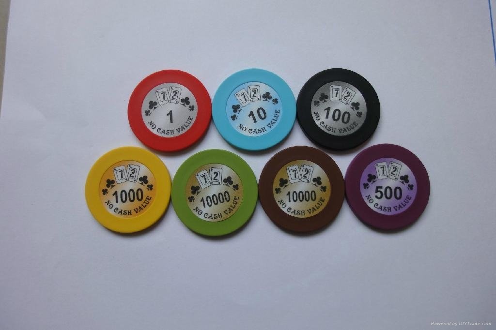 Clay poker chip 