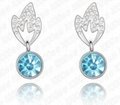 offer new fashion crystal earrings