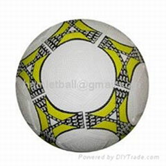 rubber soccer ball