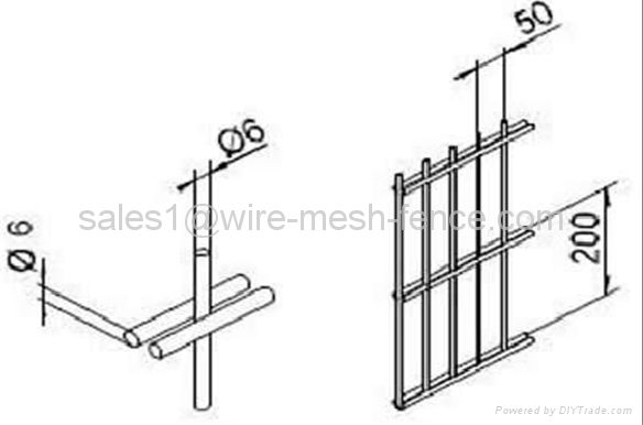 PVC Coated Double Wire Mesh Fence  3