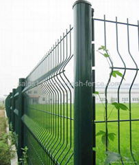 Artistic Metal Fence 