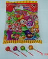 Bubble gum lollipop(4 Flavors)