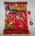 Bubble gum lollipop(strawberry) 1