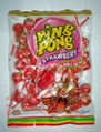 Bubble gum lollipop(strawberry) 1