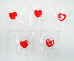 Heart lollipop