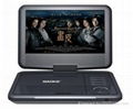 flying portable dvd player with tv ,game usb/sd 