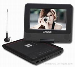 flying portable dvd player with tv tuner