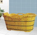 wooden bathtub 1