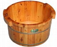 wooden foot basin 2