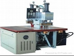 Double-heads synchro welding and cutting machine 