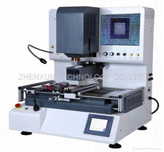 touch screen operate ZX-380 bga rework station smt machine reballing optic alig