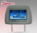 7" car TFT LCD headrest monitor 3