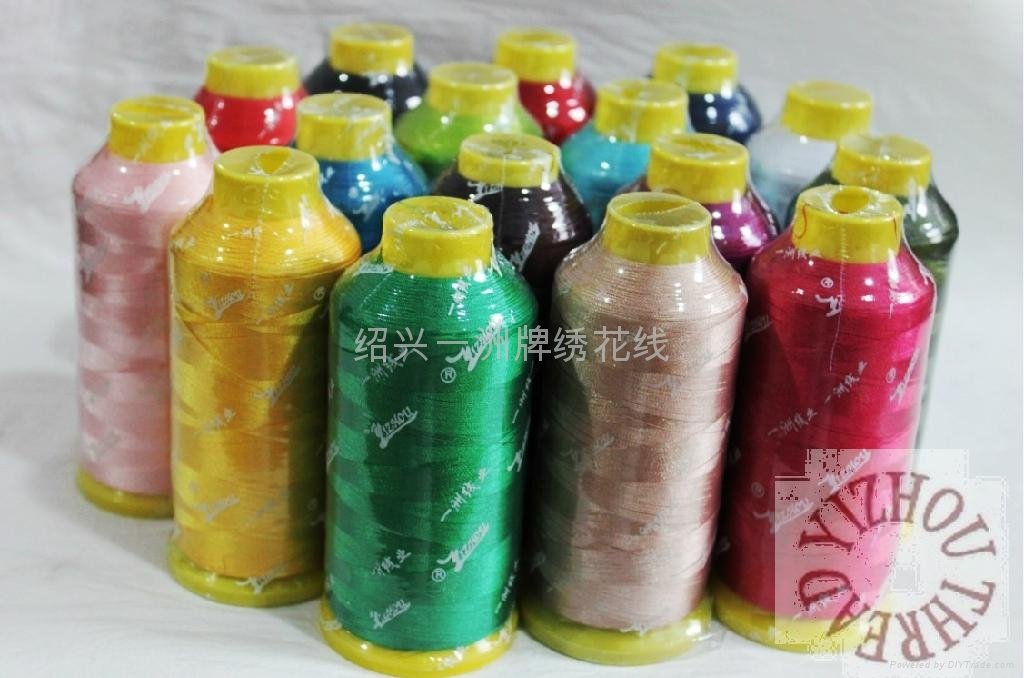 polyester embroidery thread 108D nt. wt. 135g 0.62dollar 2