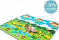 Two sides educational children mat