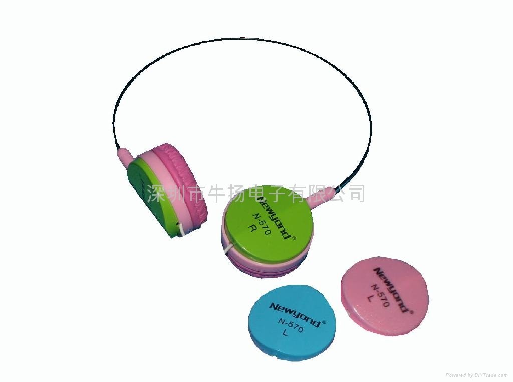 colorful new style headphone