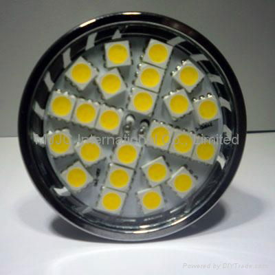 3.5W GU10 24PCS SMD5050 Dimmable LED Spotlight