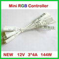 NEW Slim Mini RGB LED Controller 12V 144W  1