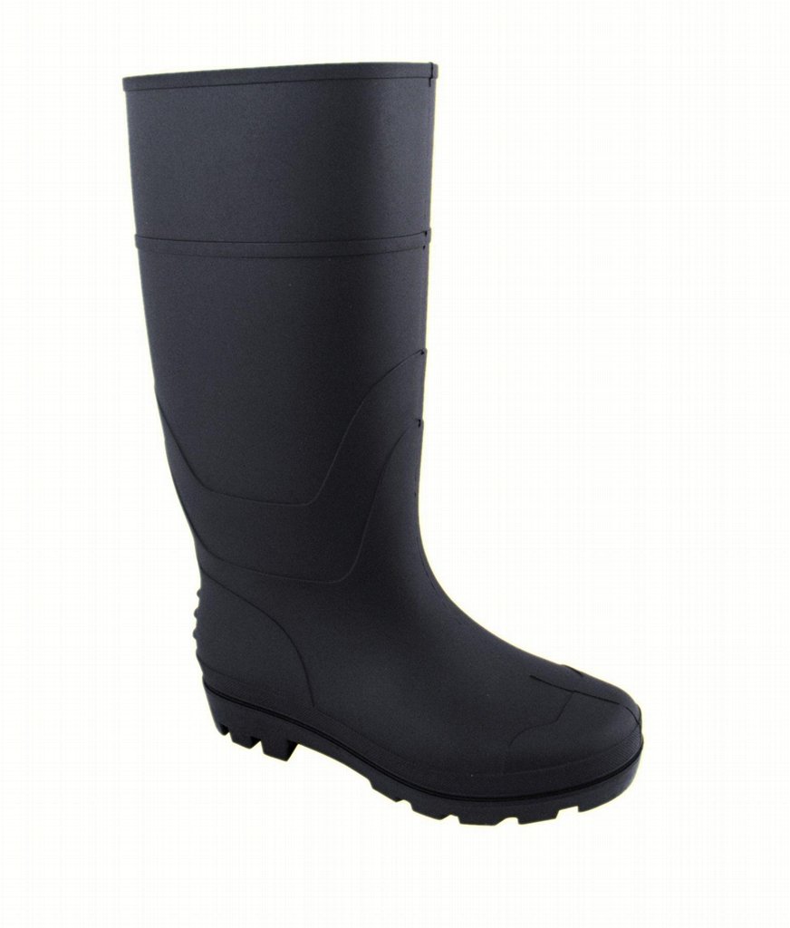 long using black  mine industry pvc safety rain boots  