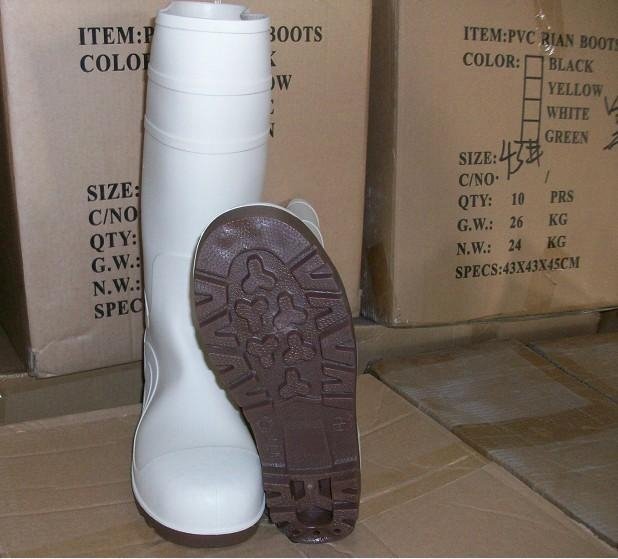 long using black  mine industry pvc safety rain boots   3