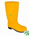 fishing pvc rian boots  gum boots .Safety Protective waterproof  3