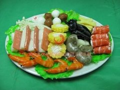 上海食品模型菜