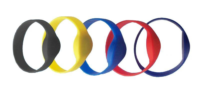 ISO RFID wristband made of silicone 3