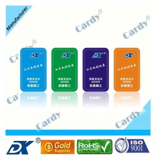 High qulity NFC cards KD900 model with competitive price