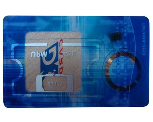 High Performance Dual Interface hybrid smart card with good quality 4