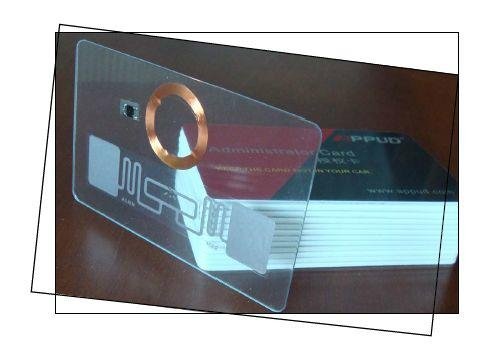 High Performance Dual Interface hybrid smart card with good quality 5