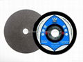 Flat center cutting discs