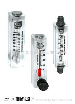 Variable-area flowmeter with organic glass