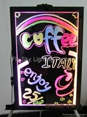 Flashing LED Writing board; LED Advertising Board(30*40cm) for sales promotion