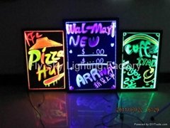 Flashing LED Writing board; LED Advertising Board(60*80cm) for sales promotion