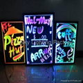 Flashing LED Writing board; LED Advertising Board(60*80cm) for sales promotion 4