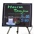 Flashing LED Advertising Board(30*40cm) Aluminum alloy frame for sales promotion 4