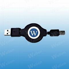 Retractable USB Cable