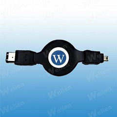 Retractable 1394 Cable