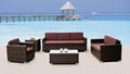 outdoor  garden wicker tables and chairs furniture 4