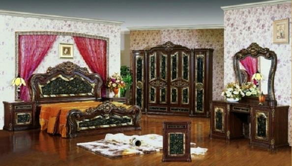 euorpean style bedroom  furniture  sets 5