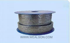 PTFE Graphite Fiber Braided Packing