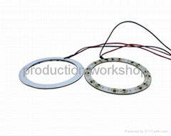 Angel Eye Headlight LED Angel Eye Halo Ring Blue super bright for 80mm(3.14inch)