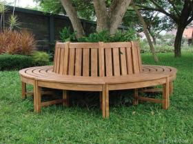 Waterproof  WPC Garden Benches From China Factory 4