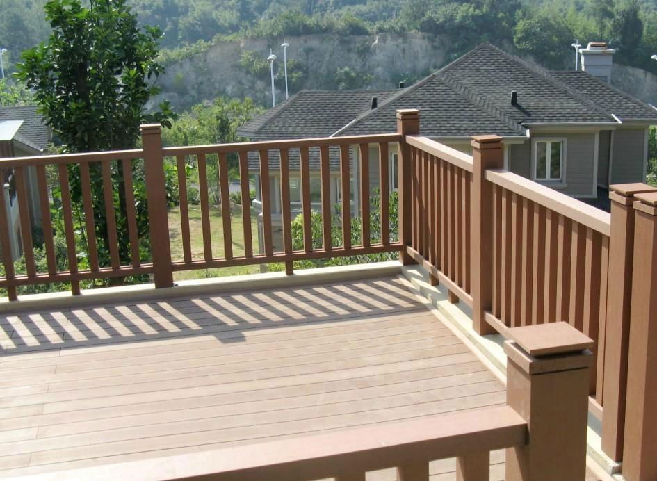 WPC Fence and Railing For Park Facilities(Garden Decoration)