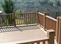 WPC Fence and Railing For Park Facilities(Garden Decoration)