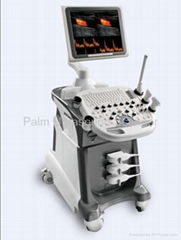 3D software Trolley Type Color Doppler System Ultrasound Scanner