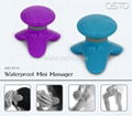 Electronic waterproof mini massager 1