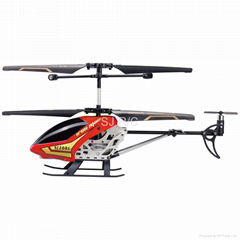 3 Channel infrared ray alloy RC helicopter with gyrocopter