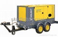 150kw/187.5kVA Cummins  Diesel trailer soundproof Generator 1