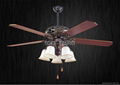 60'' ceiling fan with light kit 5 blades 1